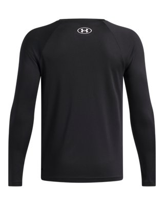 UA Tech™ Hybrid Print Boys' Long Sleeve - Image 2