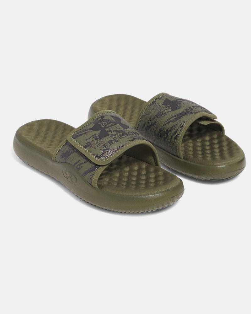 UA Ignite Pro 8 Freedom Men's Slides - Image 5