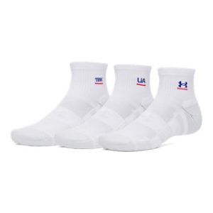 UA Performance Techâ„¢ Unisex 3-Pack Quarter Socks